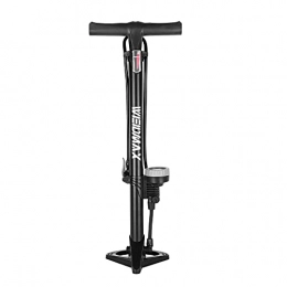 WEIDMAX Hochdruck Standpumpe Fahrradpumpe, ergonomische Fahrradpumpe, Fahrrad-Reifenfüller, tragbare Pumpe mit Messgerät und intelligentem Ventilkopf, 160 psi