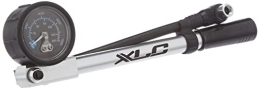 XLC Fahrradpumpen XLC Unisex – Erwachsene HighAir Pro PU-H03 Gabel Pumpe, schwarz, One Size