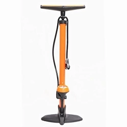 YWZQY Fahrradpumpen YWZQY Fahrradpumpe Klassische Bodenbelag-Fahrrad-Reifenpumpe, Hochdruck 170psi, dauerhafter Schlauch, hohe Leistung, Fahrradbodenpumpe (Color : Orange)