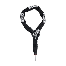 ABUS Fahrradschlösser ABUS Rahmenschloss-Einsteckkette – Adaptor Chain 2.0 6KS – Kette zur Zweitsicherung des Fahrrads – 6 mm stark – 130 cm lang – Schwarz