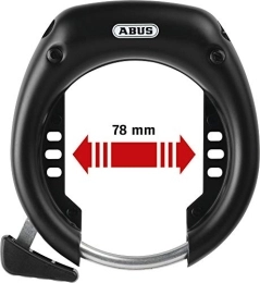 ABUS Fahrradschlösser Abus Rahmenschloss Shield™ 5650L NR Black OE Schlüssel abziehbar