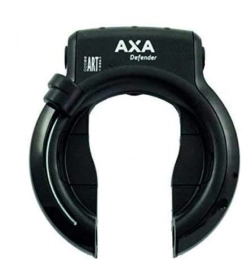 Defender Fahrradschlösser AXA Defender Art Rahmenschloss Fahrradschloss Pletscherplatte, Schwarz