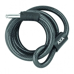 AXA Zubehör AXA RLD Plug In-Kabel , Länge 180cm. Kabeldurchmesser 12mm. Einrastbolzen 10mm dick, Schwarz