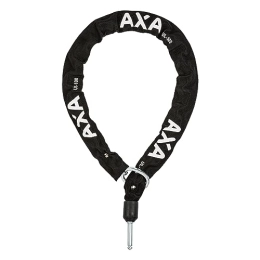 AXA Fahrradschlösser AXA ULC 100 / 5, 5 – Einsteckkette für Rahmenschloss – Kombinierbar mit AXA-Rahmenschlössern – 100 cm – 5, 5-mm Glieder – Schwarzer Polyestermantel