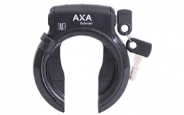 AXA Zubehör Axa Unisex – Erwachsene Defender mit RL 100 FahrradSchloss, schwarz, One-Size