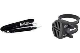 AXA Zubehör AXA Unisex – Erwachsene Kettenschloss-2231022400 Kettenschloss, schwarz, One Size