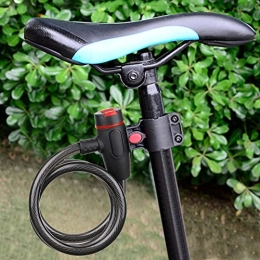  Fahrradschlösser Bügelschlösser Mountain Bicycle Lock mit 2 Schlüssel Universal MTB Rennrad Fixe Anti-Diebstahl-Stahldrahtkabelschlösser elektrisches Motorradzubehör fahrradschloss