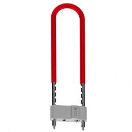 FLAMEER U-Schloss Fingerabdruckerkennung USB-Ladung Smart Keyless Fahrradschloss Sicherheit Anti Diebstahl Schloss - Rot