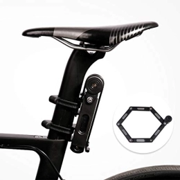 HKYMBM Fahrradschlösser HKYMBM Fahrradklappschloss, Anti-Hydraulik Mit Montagewinkeln Und Rückstellende 4-Stellige Kombination Fahrradschlössern, Groß Fahrrad-Sicherheits-Tool