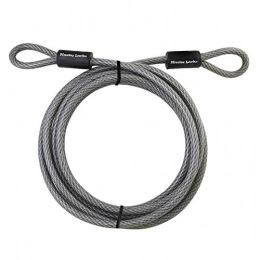 Master Lock Zubehör Master Lock 72DPF Kabel aus verzinktem Stahl, mit Schlaufenenden, ca. 4, 6 m
