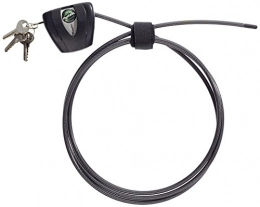 Master Lock Fahrradschlösser Master Lock 8417EURDPRO Verstellbares Kabelschloss mit Schüsselschloss [Kabel einstellbar von 30 cm bis 1, 8 m] [Python] - Ideal für Sportausrüstung, Werkzeuge und Gartenmöbel