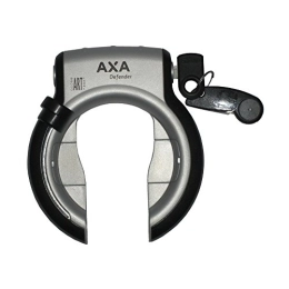 AXA Zubehör Rahmenschloss Axa Defender RL grau / sw mit Klappschlüssel, Rahmenbefestigung