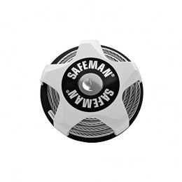 Safeman Fahrradschlösser SAFEMAN® Multifunktions-Kabelschloss, Weiß