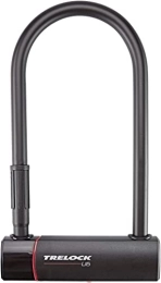 Trelock Fahrradschlösser Trelock Unisex – Erwachsene Bügelschloss-2232025900 Bügelschloss, Schwarz, One Size