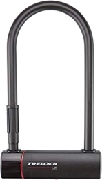 Trelock Fahrradschlösser Trelock Unisex – Erwachsene Bügelschloss-2232025901 Bügelschloss, Schwarz, One Size
