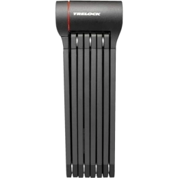 Trelock  Trelock Unisex – Erwachsene Faltschloss-2232030040 Faltschloss, schwarz, 480 / 130 mm